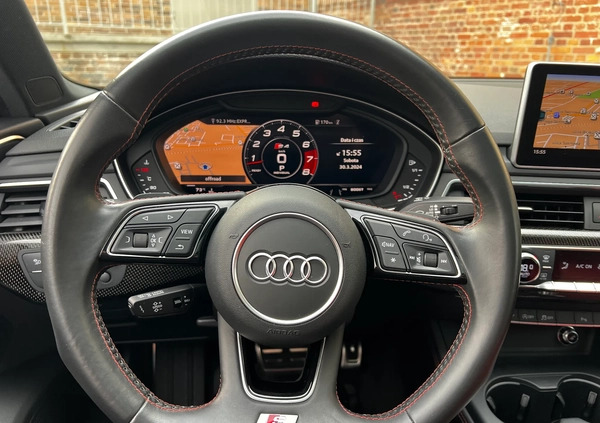 Audi S4 cena 166900 przebieg: 72000, rok produkcji 2018 z Tychy małe 781